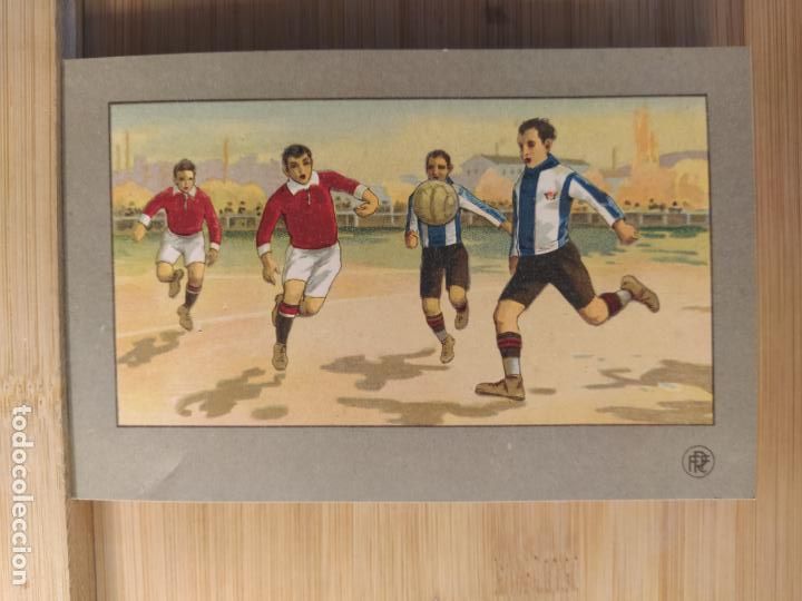 Coleccionismo deportivo: PARTIDO DE FUTBOL-POSTAL ANTIGUA-(104.529)