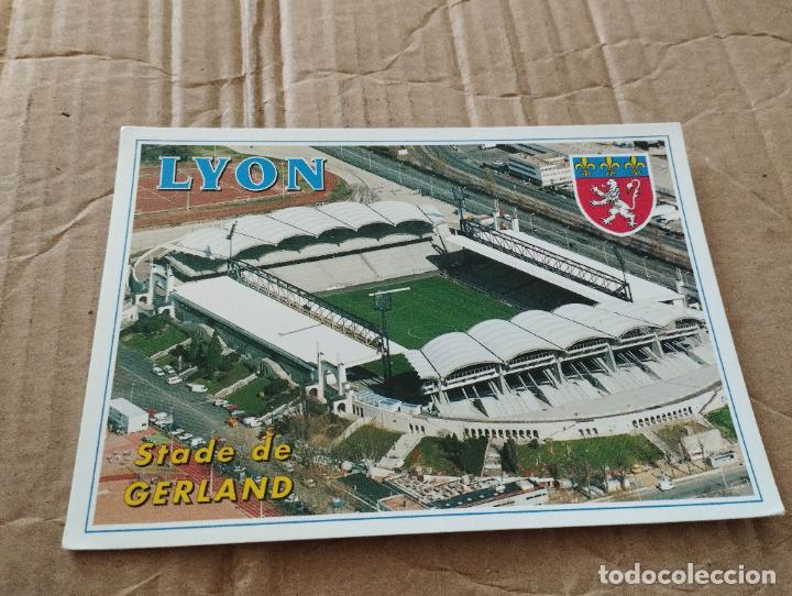 Coleccionismo deportivo: Postal Estadio Lyon Stade de Gerland - goly - Foto 1