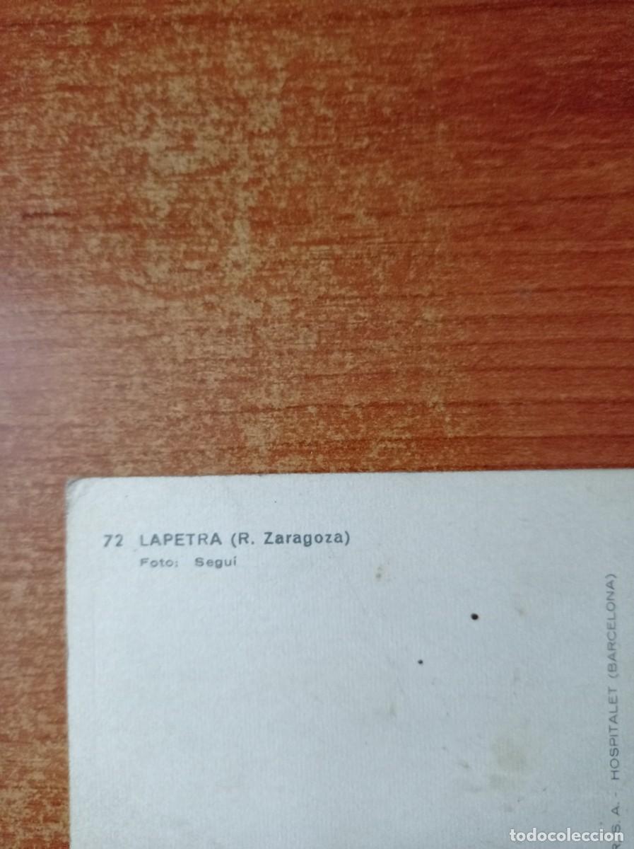 Coleccionismo deportivo: Posta de Lapetra. Real Zaragoza 66/67. - Foto 2
