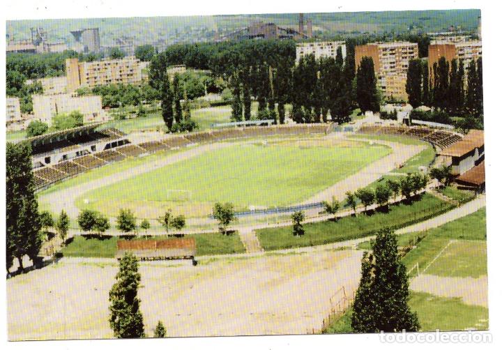 Collezionismo sportivo: Postal estadio de futbol Corvinul (Hunedoara, Rumania) - Sin circular