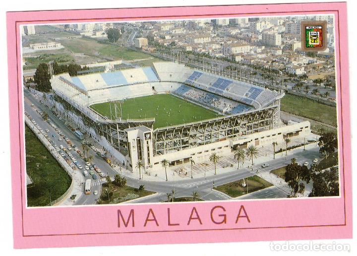 Collezionismo sportivo: Postal estadio de futbol La Rosaleda (Malaga) - Sin circular