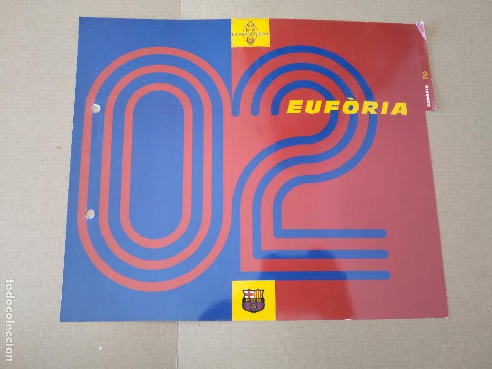 Colecionismo desportivo: EUFORIA L&Aacute;MINA TIPO POSTAL EL GRAN &Aacute;LBUM DEL BAR&Ccedil;A CENT ANYS LA VANGUARDIA