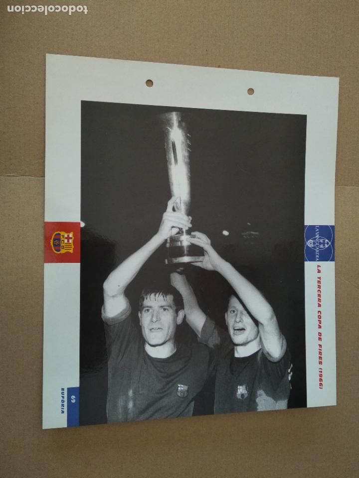 Colecionismo desportivo: 69 ELADIO GALLEGO TERCERA COPA DE FIRES L&Aacute;MINA TIPO POSTAL EL GRAN &Aacute;LBUM DEL BAR&Ccedil;A LA VANGUARDIA