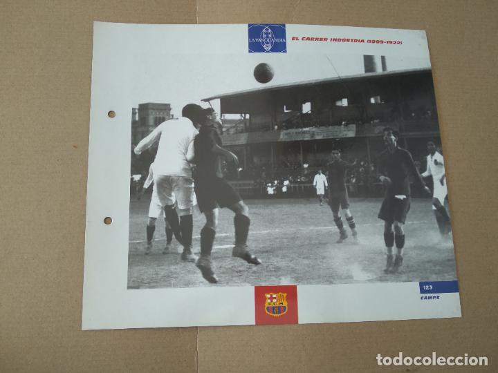 Colecionismo desportivo: 123 EL CARRER IND&Uacute;STRIA 1909-1922 L&Aacute;MINA TIPO POSTAL EL GRAN &Aacute;LBUM DEL BAR&Ccedil;A LA VANGUARDIA