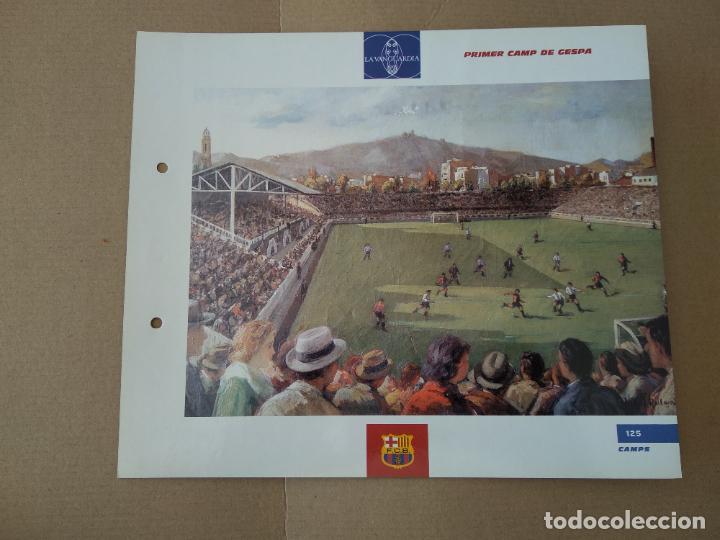Colecionismo desportivo: 125 PRIMER CAMP DE GESPA L&Aacute;MINA TIPO POSTAL EL GRAN &Aacute;LBUM DEL BAR&Ccedil;A LA VANGUARDIA