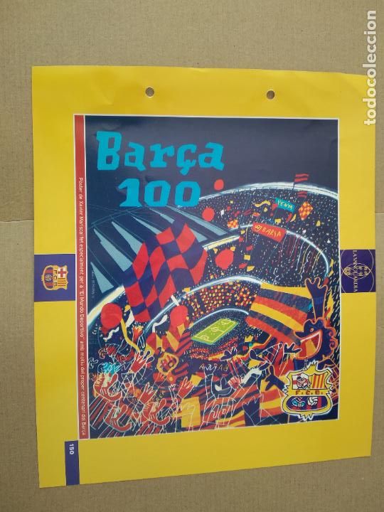 Collectionnisme sportif: 150 BAR&Ccedil;A 100 L&Aacute;MINA TIPO POSTAL EL GRAN &Aacute;LBUM DEL BAR&Ccedil;A LA VANGUARDIA