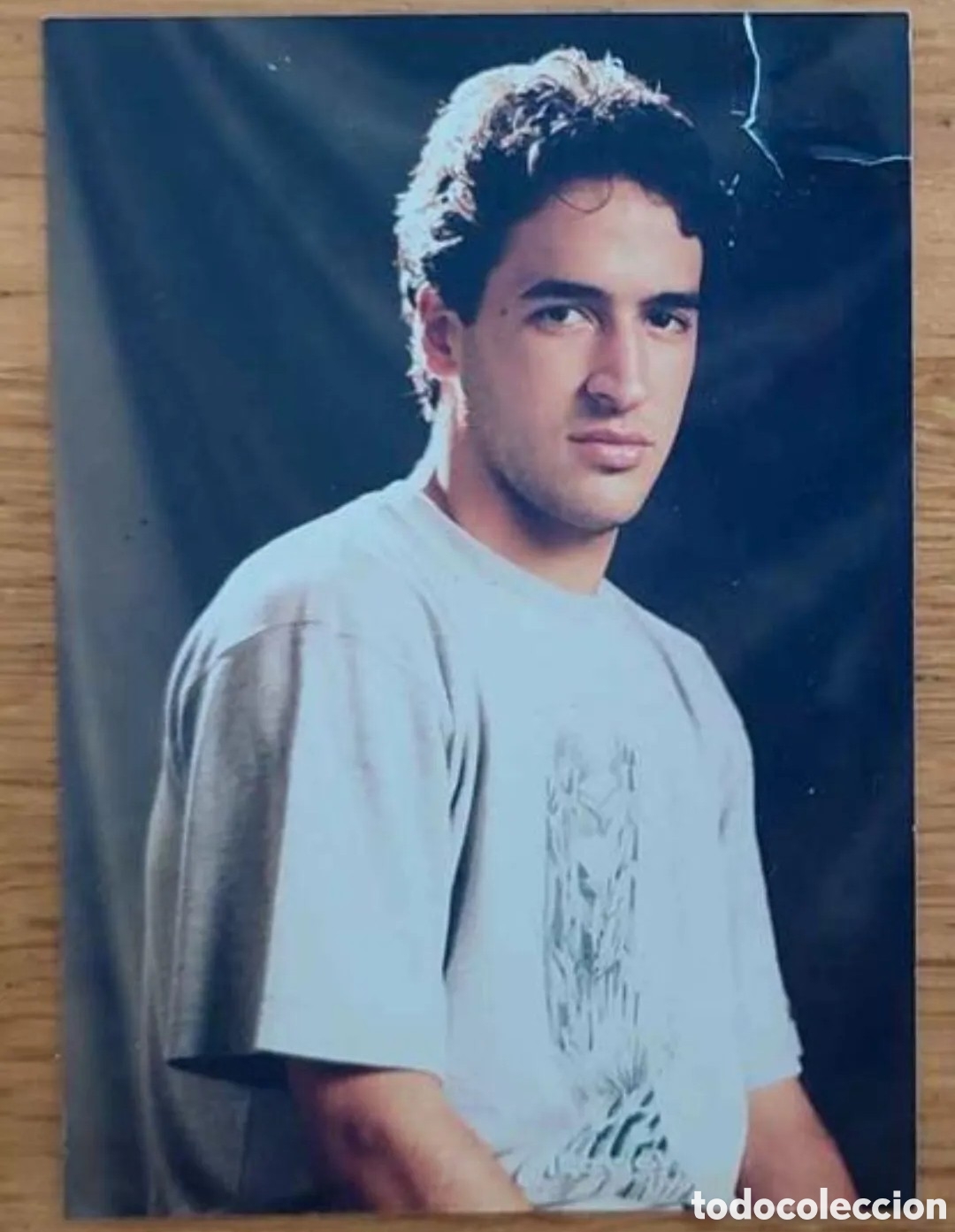 Coleccionismo deportivo: Foto Ra&uacute;l Gonz&aacute;lez Blanco (Real Madrid) - Foto 1