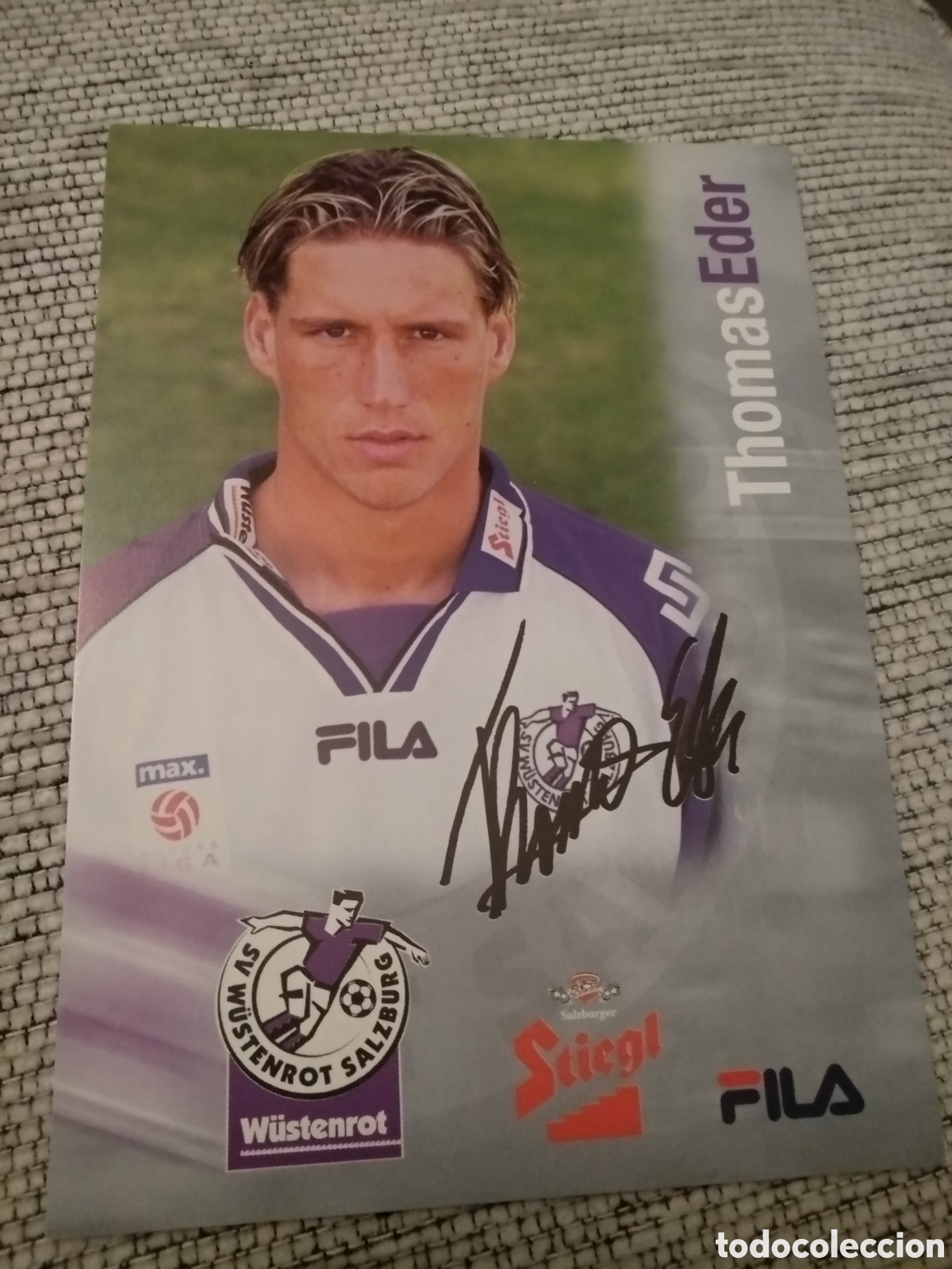 Sammelleidenschaft Sport: Postal Thomas Eder - SV W&uuml;stenrot Salzburg