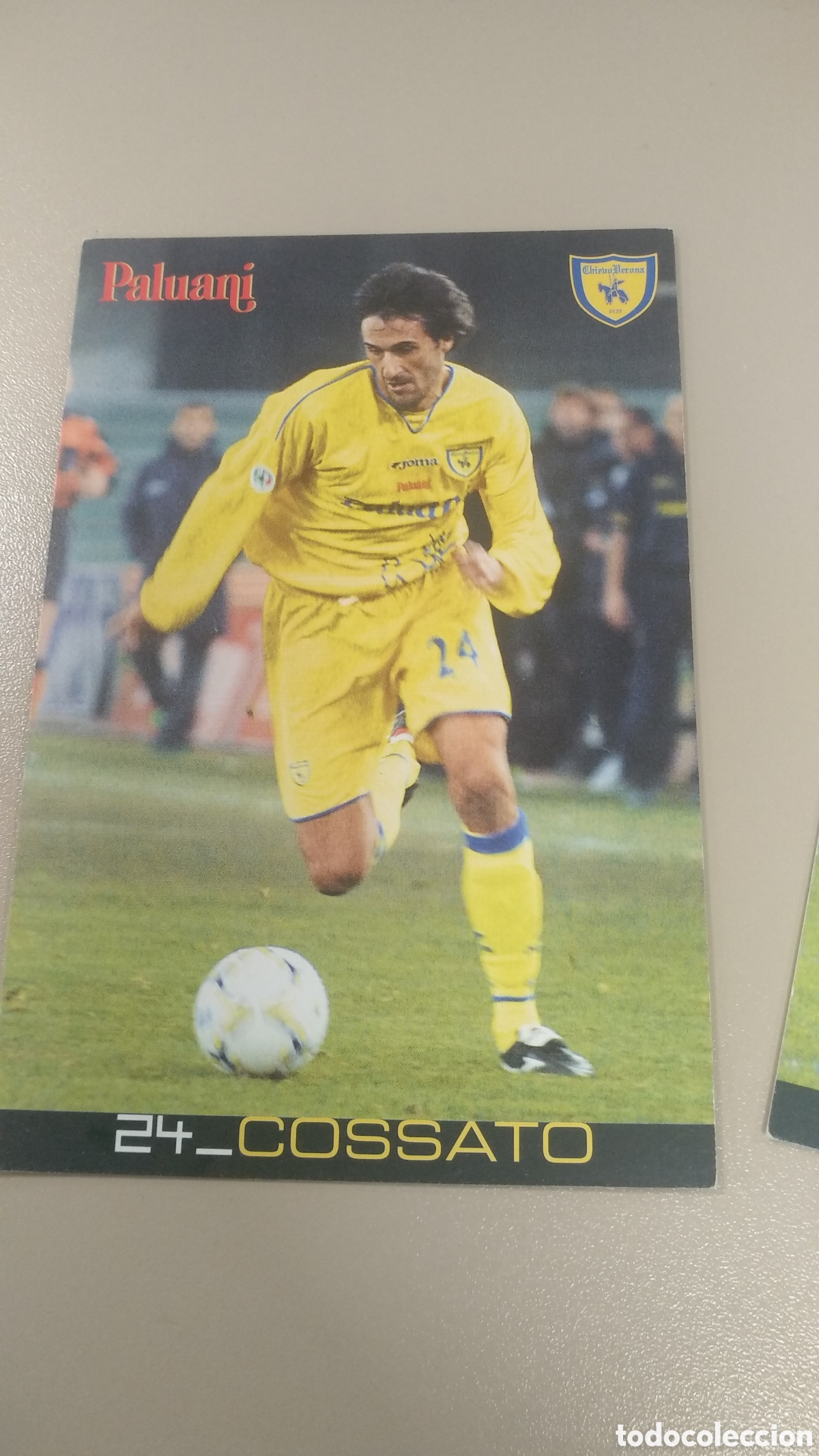 Coleccionismo deportivo: Postal Cossato - Chievo Verona - Foto 1