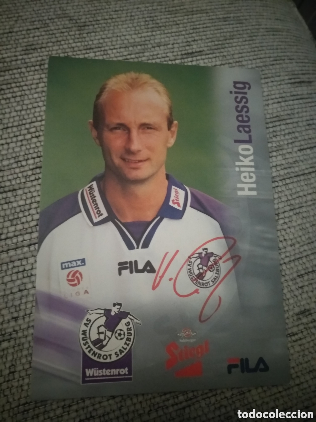 Sammelleidenschaft Sport: Postal Heiko Laessig