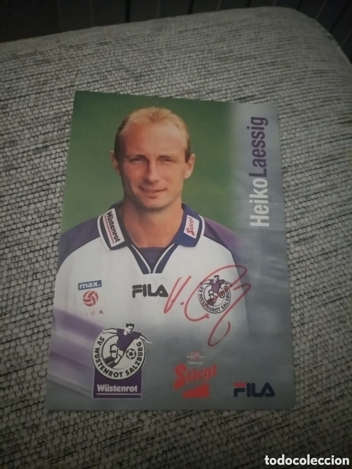 Sammelleidenschaft Sport: Postal Heiko Laessig