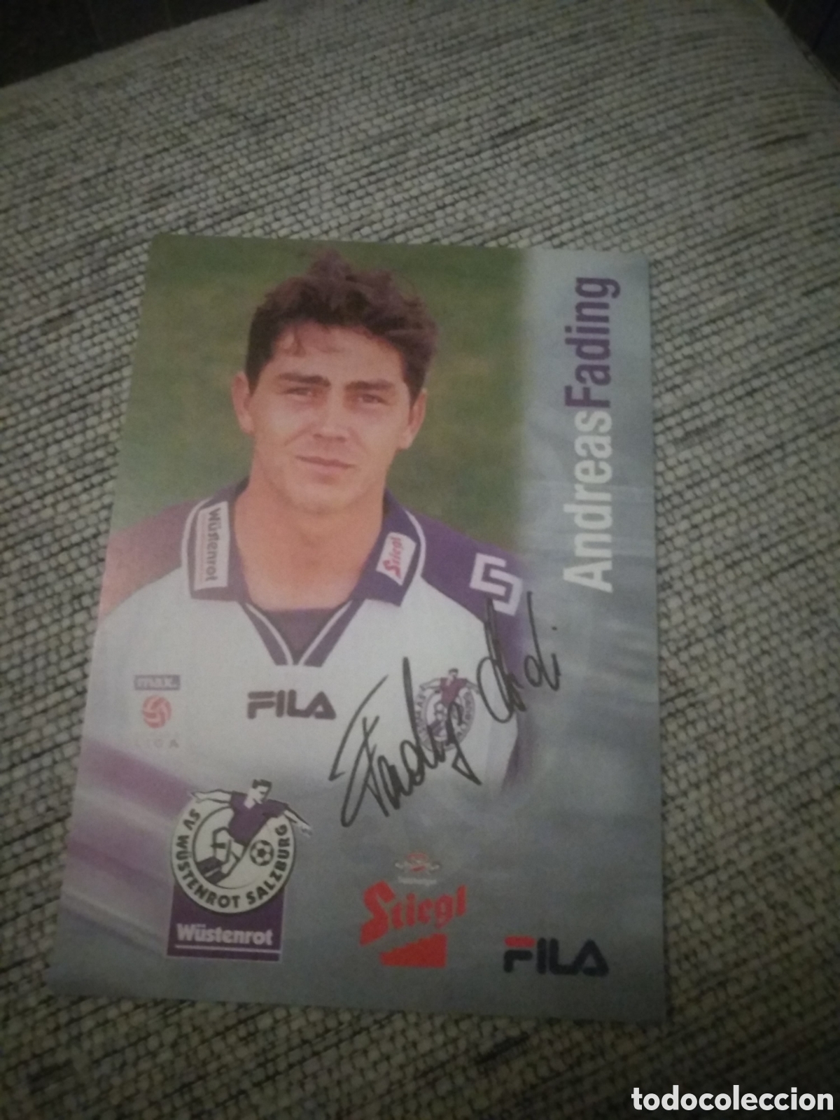 Sammelleidenschaft Sport: Postal Andreas Fading - SV W&uuml;stenrot Salzburg