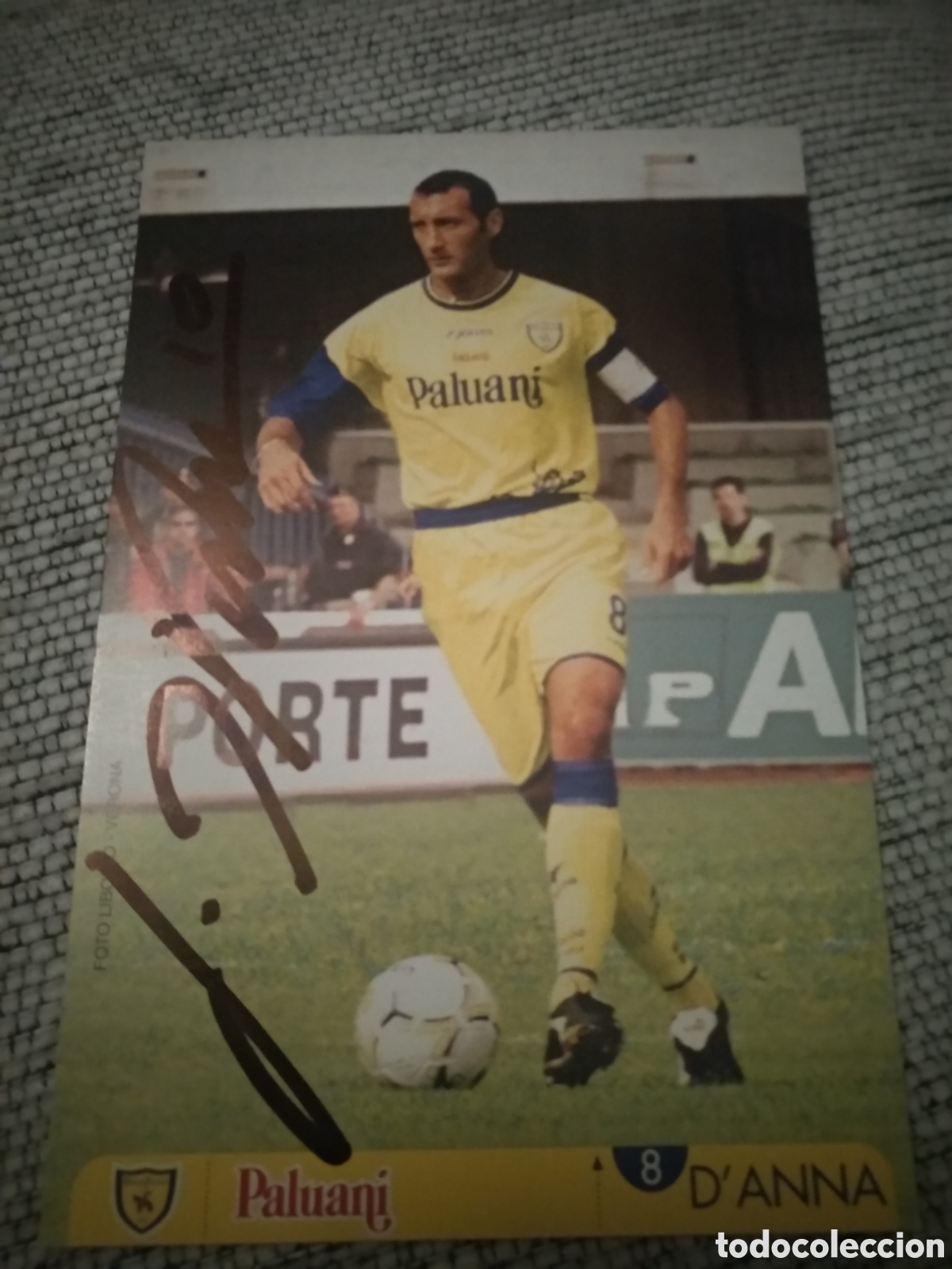 Coleccionismo deportivo: Postal D&lsquo;Anna - Chievo Verona - Foto 1
