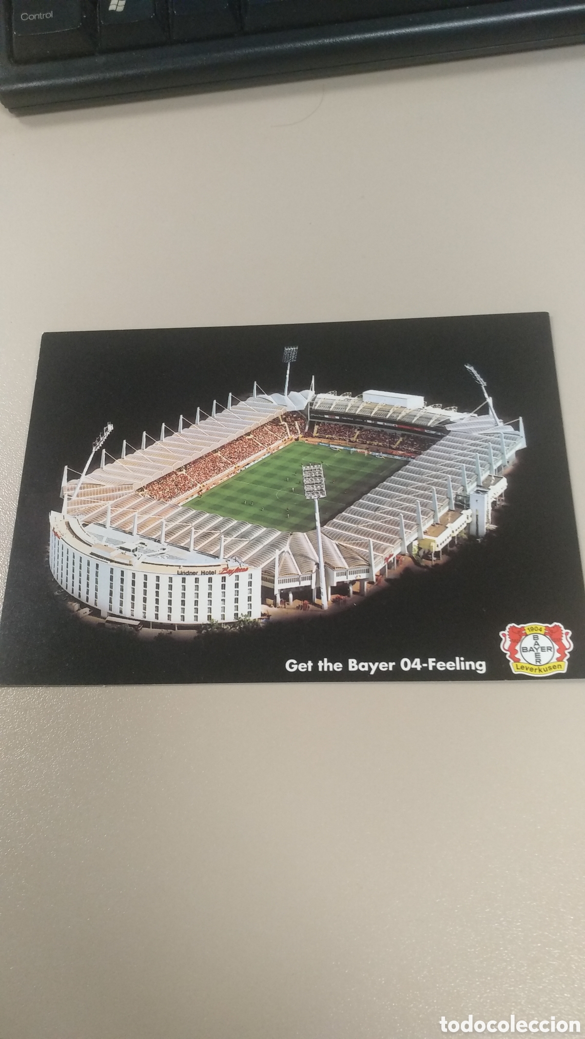 Coleccionismo deportivo: Postal estadio Bayer Leverkusen - Foto 1