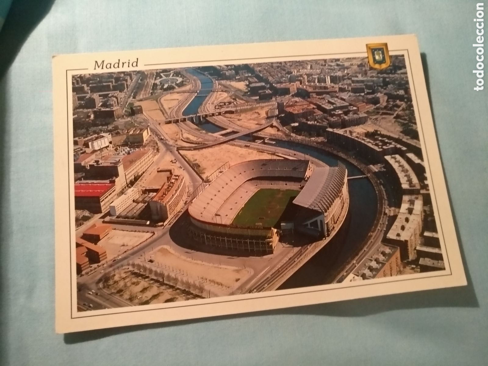 Coleccionismo deportivo: Postal Estadio Vicente Calder&oacute;n - Foto 1
