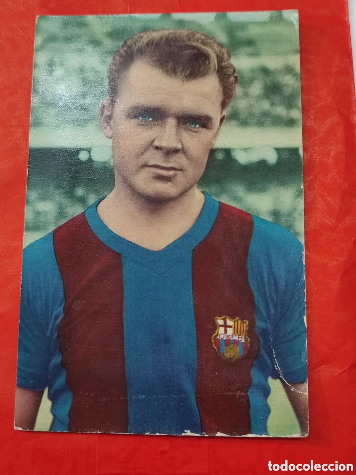 Coleccionismo deportivo: 3 postales f.c.barcelona - Foto 2
