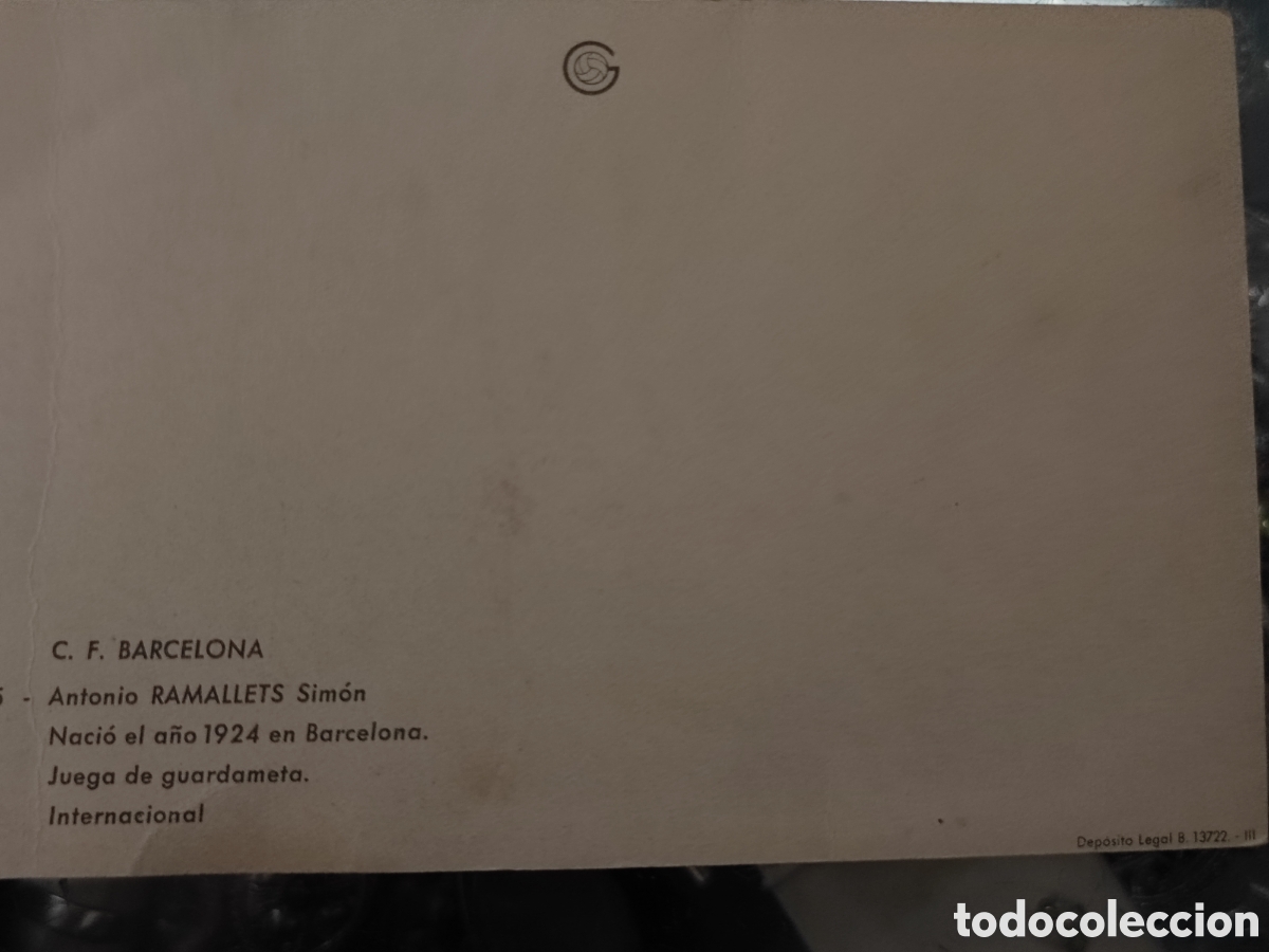 Coleccionismo deportivo: 3 postales f.c.barcelona - Foto 6