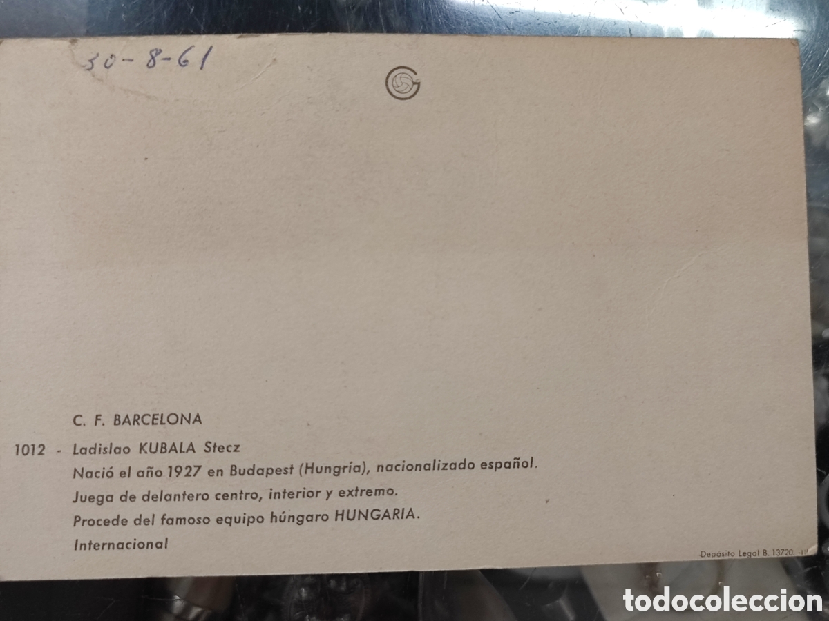 Coleccionismo deportivo: 3 postales f.c.barcelona - Foto 7