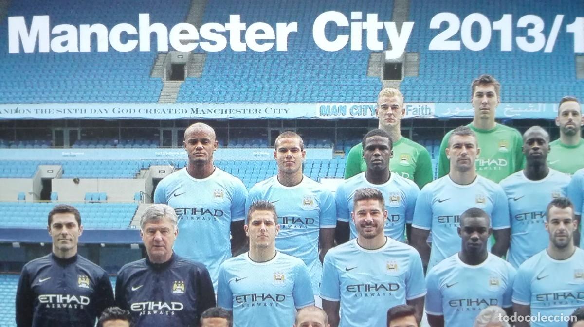 Coleccionismo deportivo: POSTAL MANCHESTER CITY 2013-14 - Foto 3