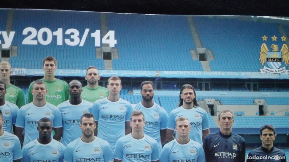 Coleccionismo deportivo: POSTAL MANCHESTER CITY 2013-14 - Foto 4