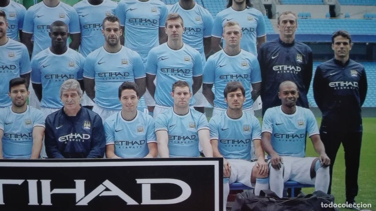 Coleccionismo deportivo: POSTAL MANCHESTER CITY 2013-14 - Foto 5