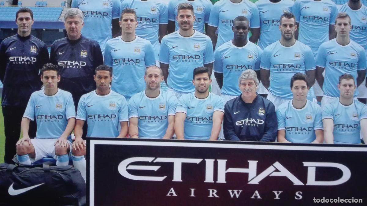 Coleccionismo deportivo: POSTAL MANCHESTER CITY 2013-14 - Foto 6