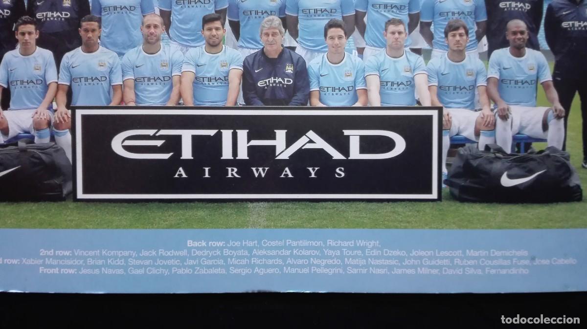 Coleccionismo deportivo: POSTAL MANCHESTER CITY 2013-14 - Foto 7