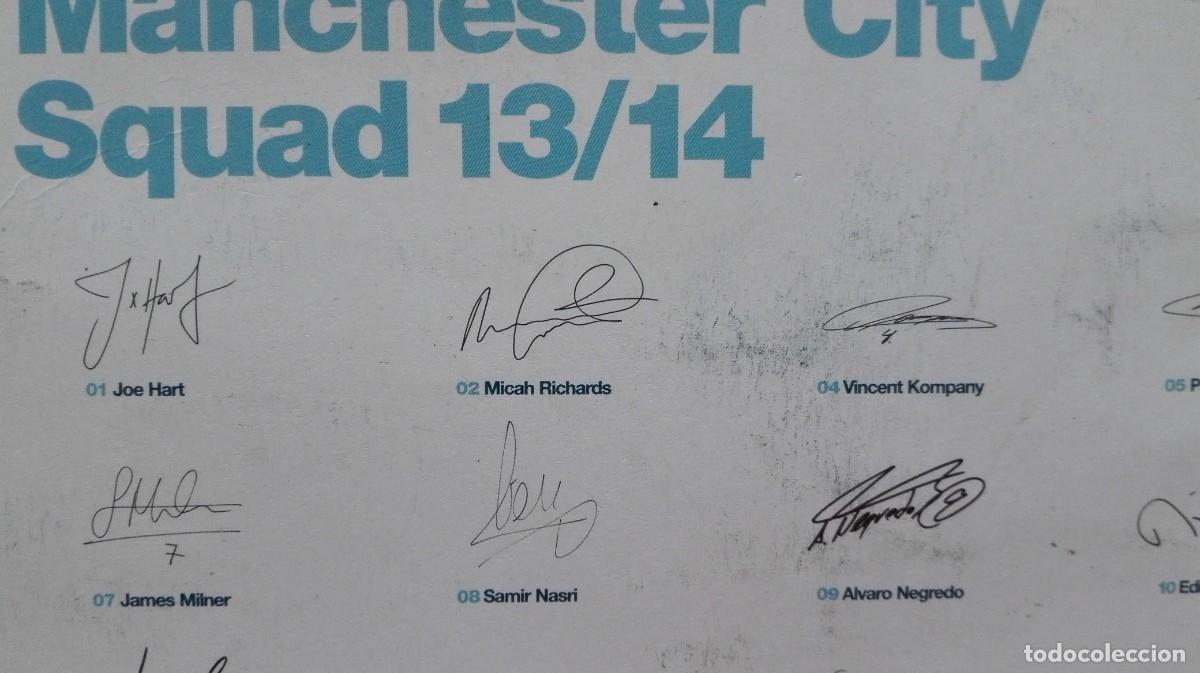 Coleccionismo deportivo: POSTAL MANCHESTER CITY 2013-14 - Foto 8