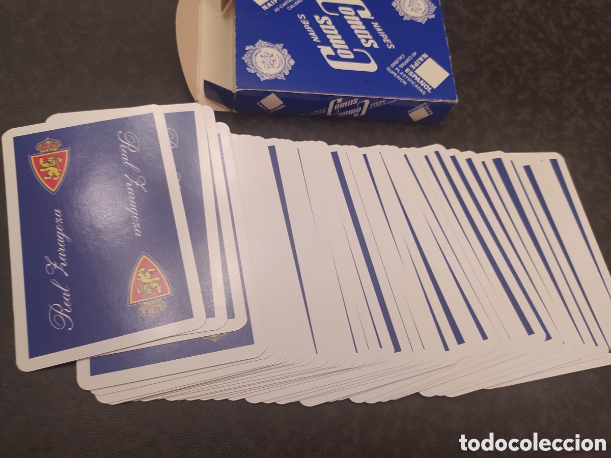 Coleccionismo deportivo: Baraja Real Zaragoza - Foto 6