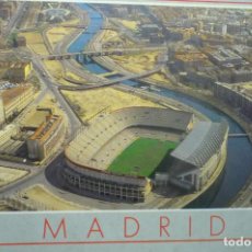 Coleccionismo deportivo: POSTAL FUTBOL ESTADIO VICENTE CALDERON AT MADRID CIRCULADA