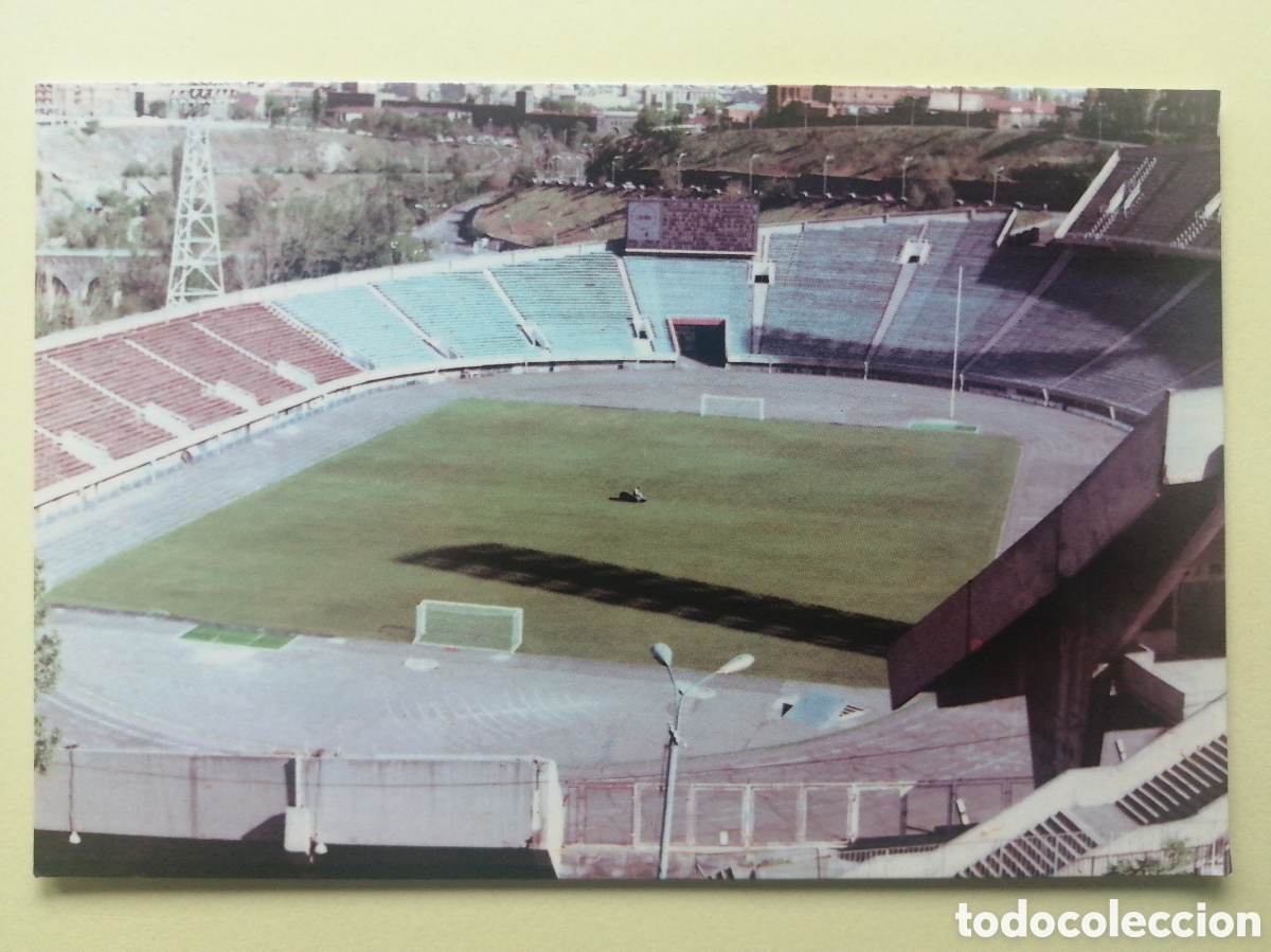 Coleccionismo deportivo: Postal Estadio Razdan, Erevan(Armenia) - Foto 1