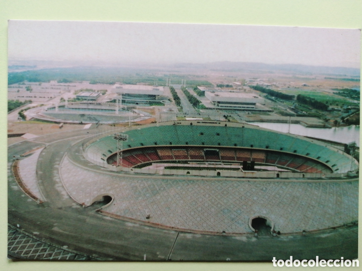 Coleccionismo deportivo: Postal Estadio Azadi, Teheran (Ir&aacute;n) - Foto 1