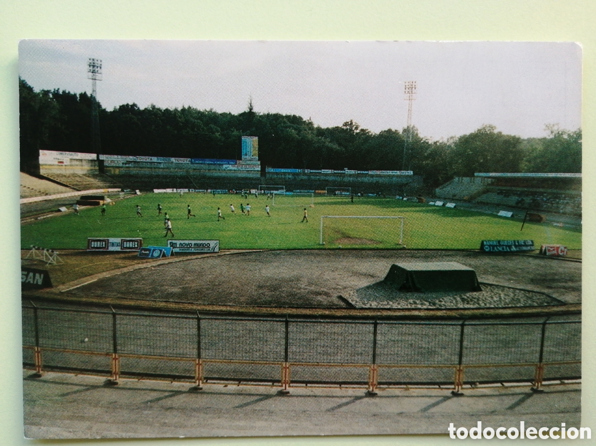 Collezionismo sportivo: Postal Estadio do Fontelo, Viseu (Portugal)