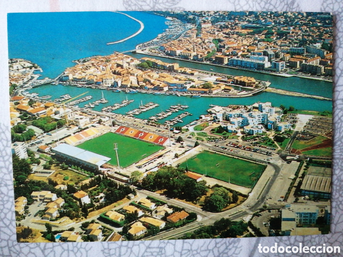 Colecionismo desportivo: Postal Estadio Francis Turcan, Artigues, Francia