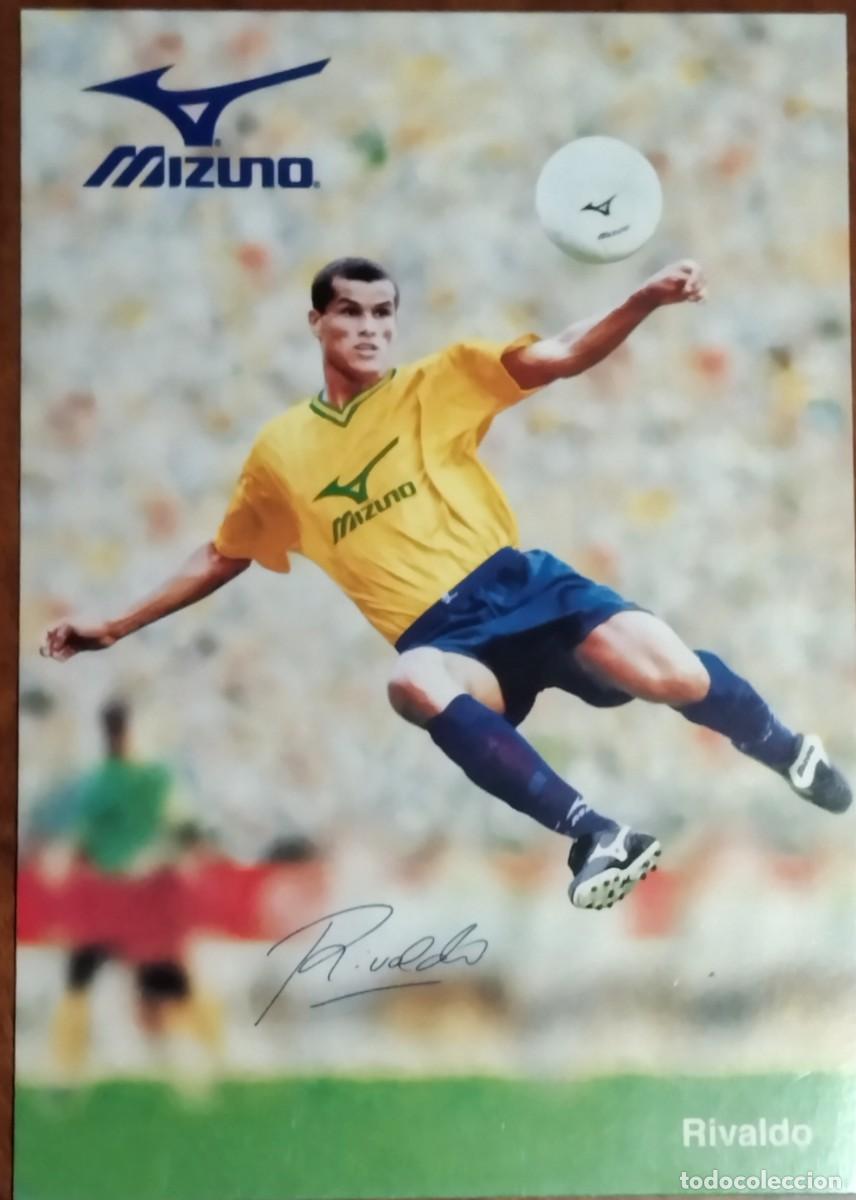 Coleccionismo deportivo: RIVALDO TARJETA POSTAL - Foto 1