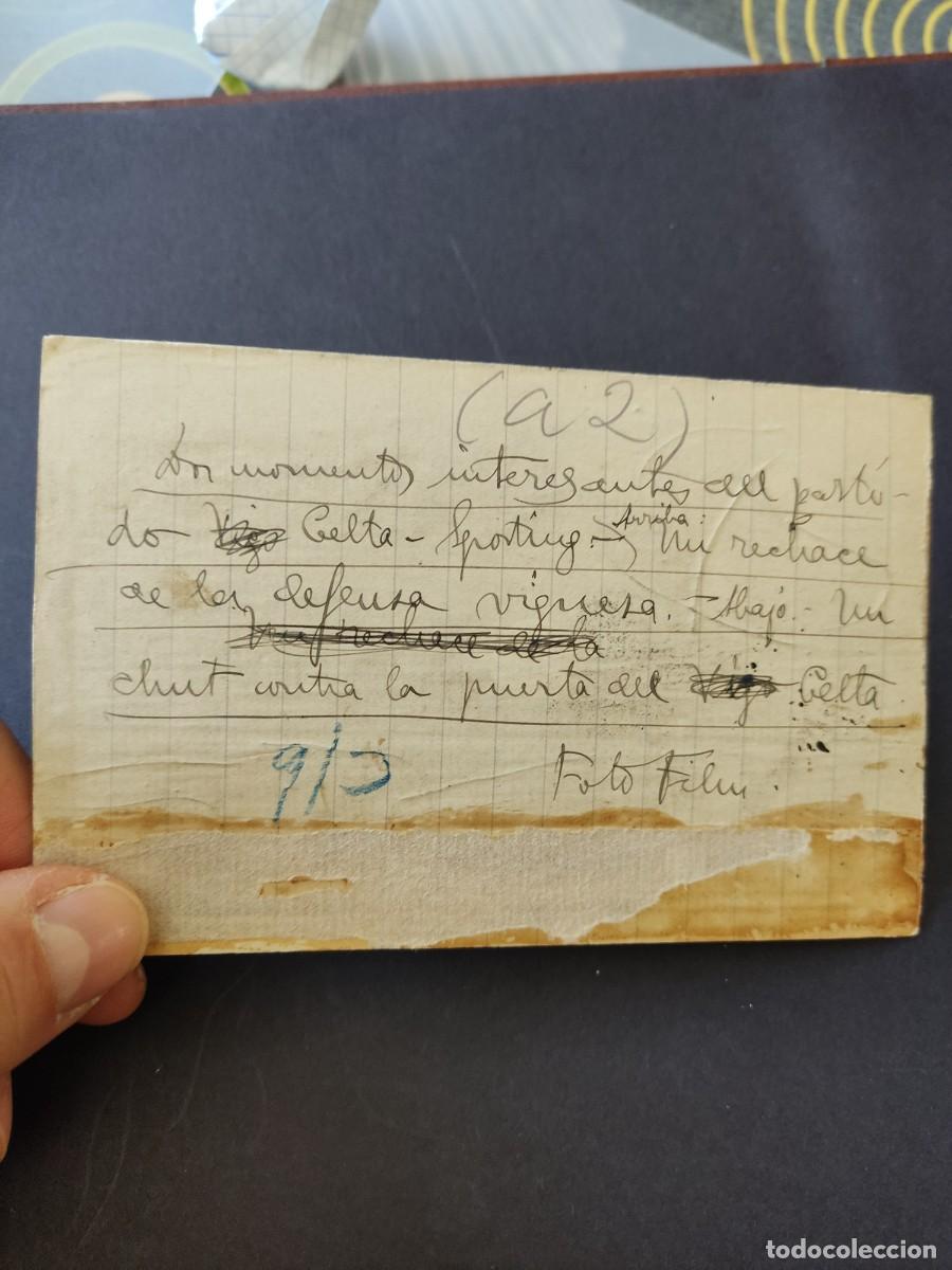 Coleccionismo deportivo: CELTA - SPORTING ,( A&Ntilde;OS 20 ) - Foto 2