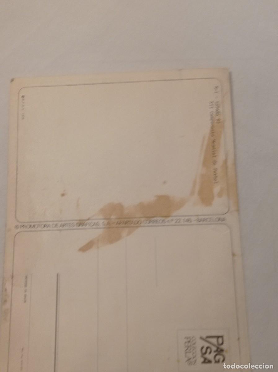 Coleccionismo deportivo: Postal naranjito Espa&ntilde;a 82 - Foto 2