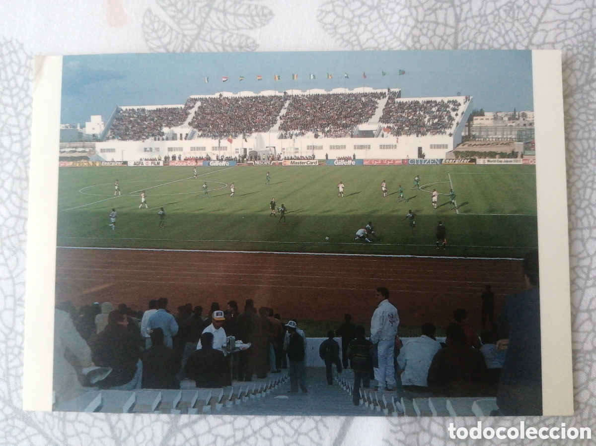Coleccionismo deportivo: Postal Estadio de Sousse, T&uacute;nez - Foto 1