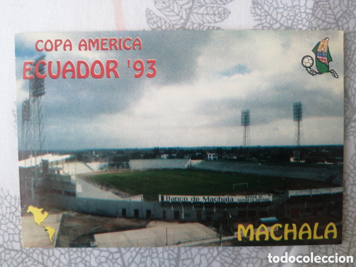 Coleccionismo deportivo: Postal Estadio 9 de mayo, Machala, Ecuador - Foto 1