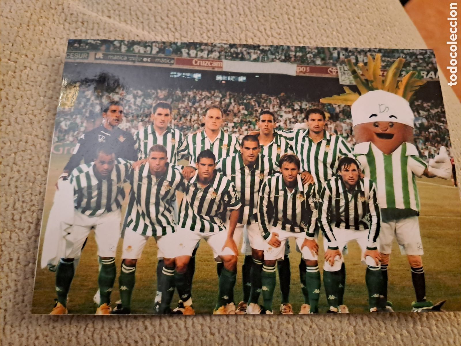 Colecionismo desportivo: FOTO ORIGINAL REAL BETIS BALOMPIE 2007 PARTIDO BETIS MILAN CENTENARIO PAPEL FUJIFILM