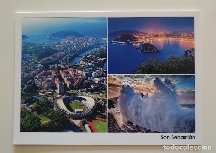 Colecionismo desportivo: POSTAL ESTADIO ANOETA SAN SEBASTIAN REAL SOCIEDAD - FTS POSTCARDS - SIN CIRCULAR