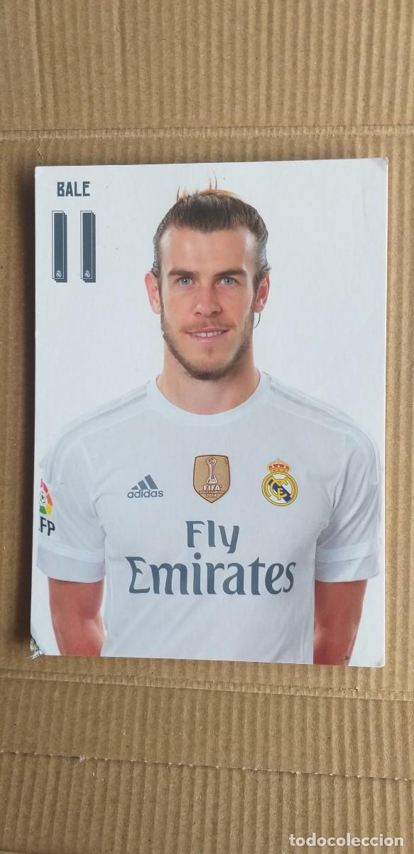 Coleccionismo deportivo: POSTAL BALE R.MADRID - Foto 1