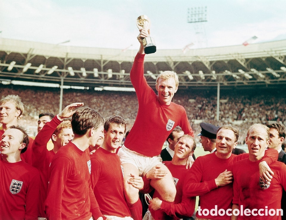 Coleccionismo deportivo: Oleo a&ntilde;os 70 England - Foto 4