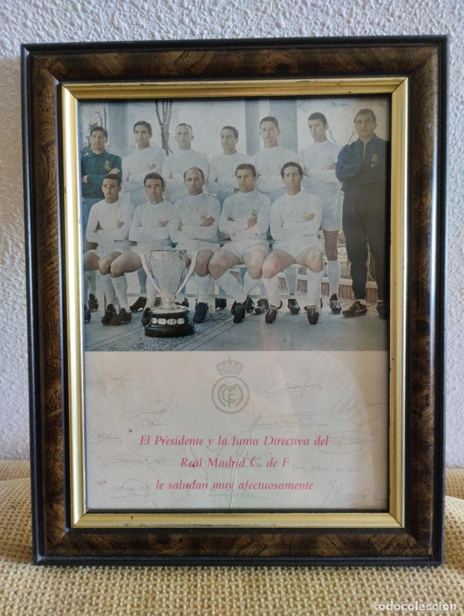 Coleccionismo deportivo: Foto Postal Real Madrid - Foto 1