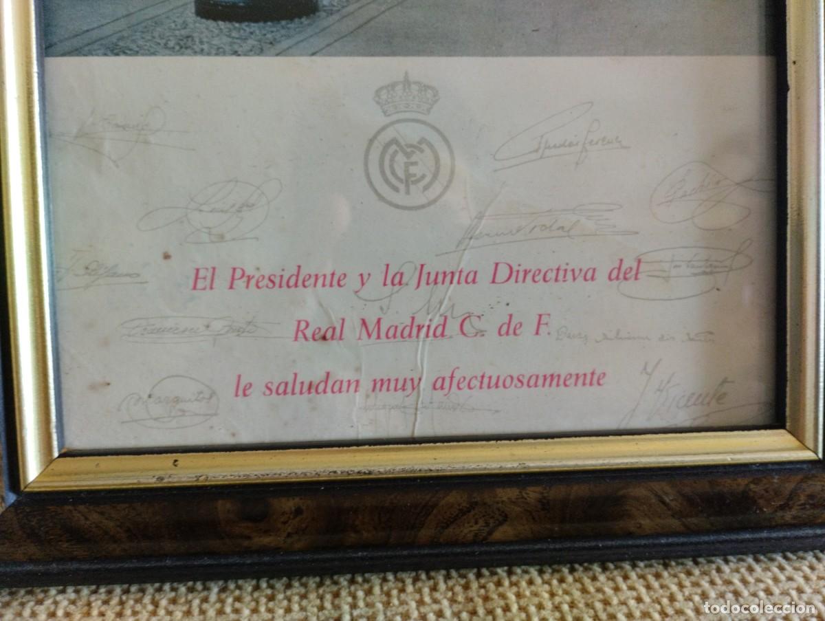 Coleccionismo deportivo: Foto Postal Real Madrid - Foto 2