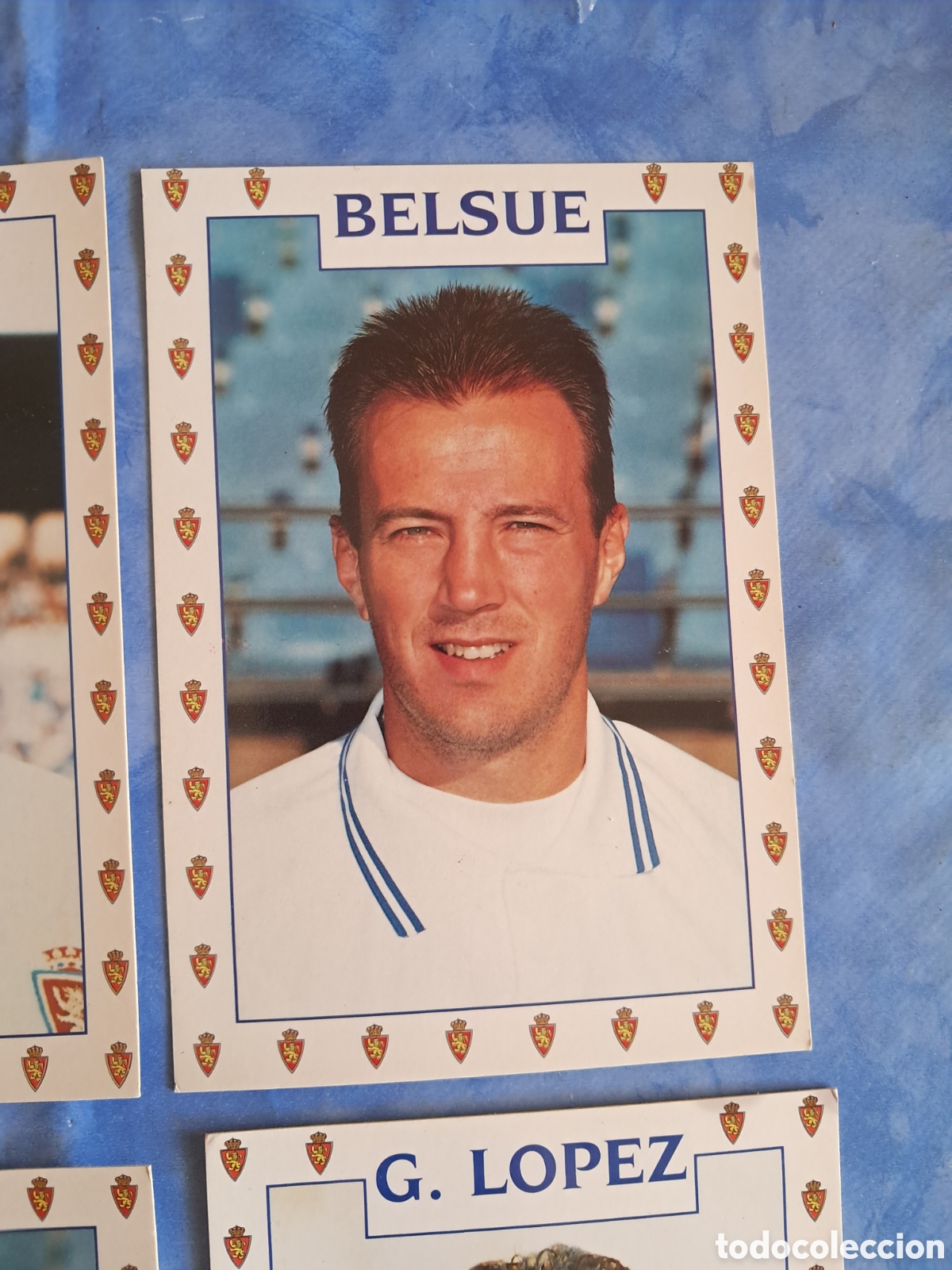 Coleccionismo deportivo: Postales Real Zaragoza - Foto 5