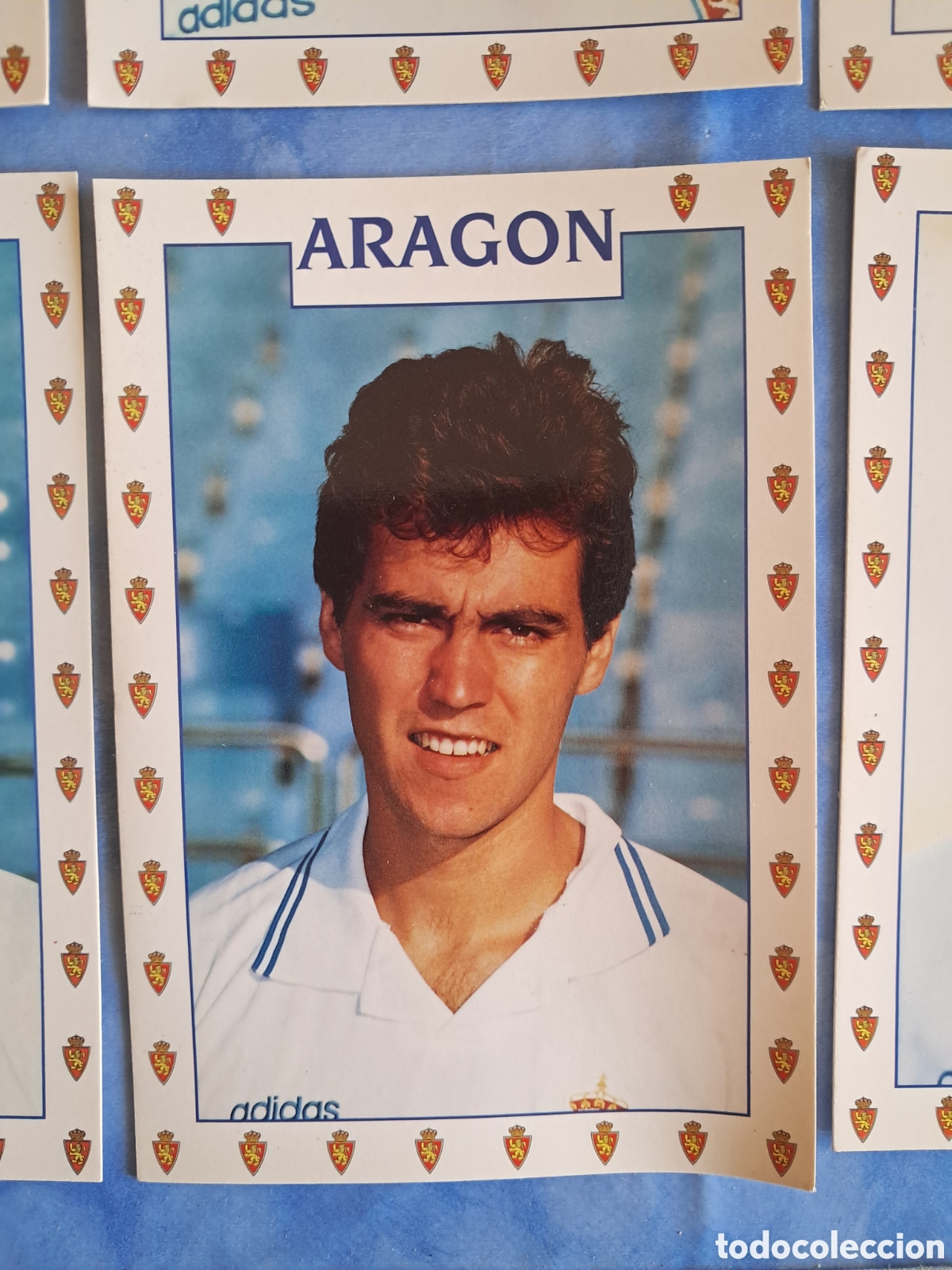 Coleccionismo deportivo: Postales Real Zaragoza - Foto 8