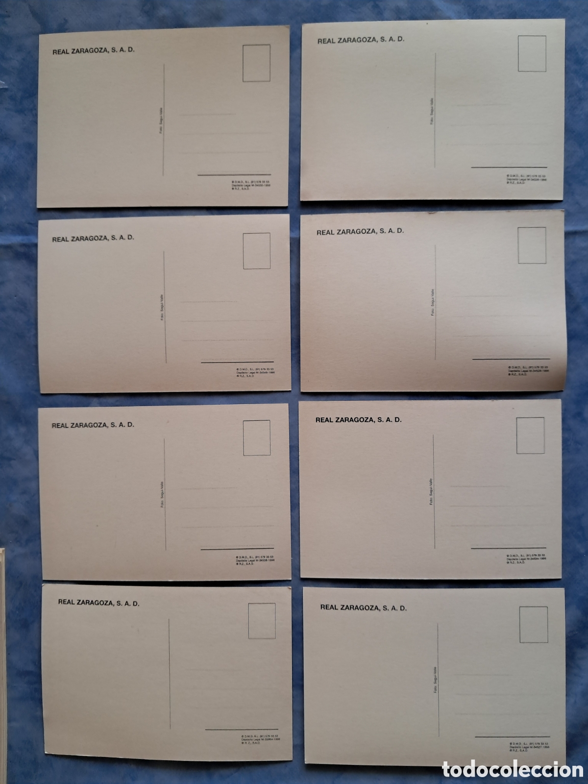 Coleccionismo deportivo: Postales Real Zaragoza - Foto 10