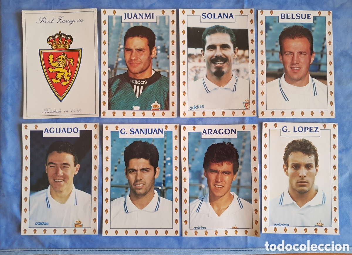Coleccionismo deportivo: Postales Real Zaragoza - Foto 1