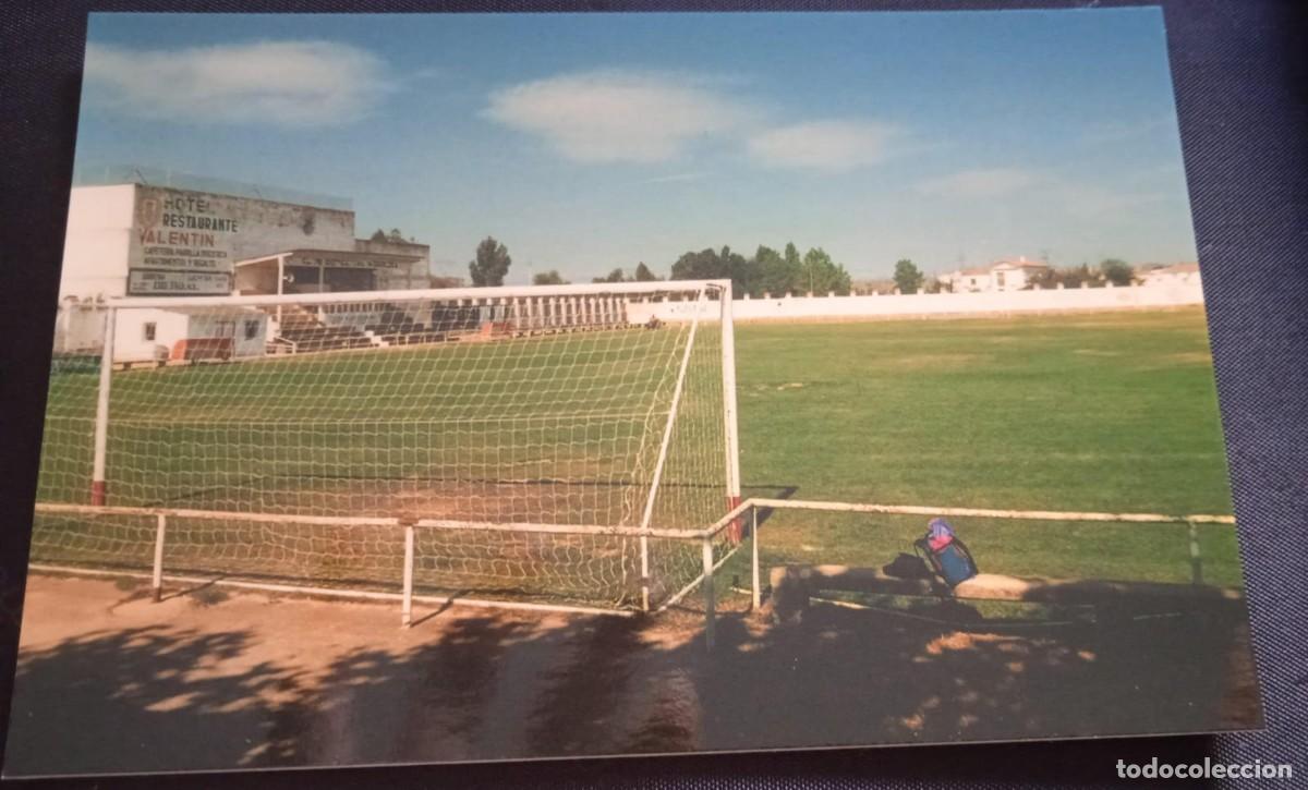 Coleccionismo deportivo: Postal del estadio de El Parque (C.D. Herrera, Palencia) - Foto 1